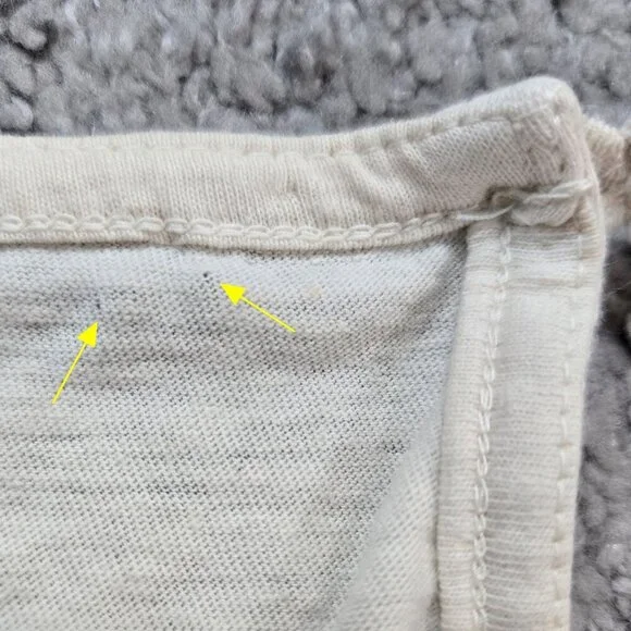 Pact Portside Organic Cotton Linen Cream Wide Leg Sleeveless Jumpsuit Lagenlook - Picture 12 of 12